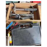 Assorted Tool Lot Featuring Hammers, Staple Guns, and Heavy Duty Staples