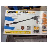 Worx Hydroshot WG640 40V Cordless Portable Power Cleaner with Accessories and Box