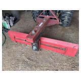 Red Tractor Three-Point Hitch Rear Scraper Blade