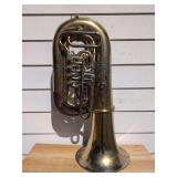 Mirafone Rotary Valve Tuba Model 1150 with Multiple Mouthpieces and Accessories
