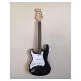 Black Stratocaster Style Electric Guitar