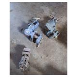 Assorted Bench Vises including Central Machinery and Stanley