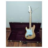 SX Taurus MN NA Left-Handed Electric Guitar with Hard Case