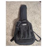 Attitude Case Co. Black Padded Gig Bag for Acoustic Guitar with Backpack Straps