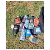 Camping Gear Lot Including Hammocks, Bug Nets, Rainflies, and Mr. Heater Portable Buddy Heater