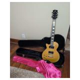 SX Electric Guitar with Hard Case and Dust Cover