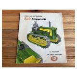 1958 John Deere 430 Crawler Sales Literature