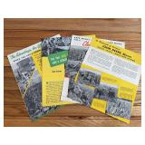 (4) John Deere Tractor Sales Literature