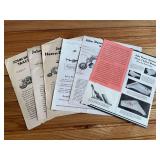(6) John Deere Sales Literature