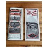 (2) John Deere GP Tractor Sales Literature