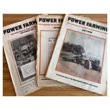 (3) Power Farming Magazines