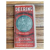 1902 Deering Harvester Co. Memorandum Book