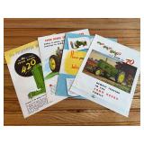 (4) John Deere Tractor Sales Literature
