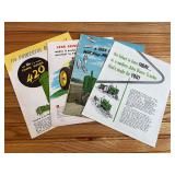 (4) John Deere Tractor Sales Literature
