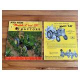 (2) John Deere Tractor Sales Literature