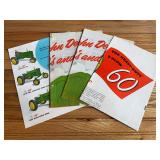 (4) John Deere Tractor Sales Literature