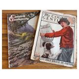 (2) 1925 + 1943 Country Gentleman Magazines