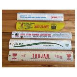 (5) Rulers + Paint Trimmer