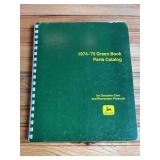 1974-75 John Deere Green Book Parts Catalog
