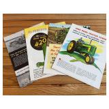 (4) John Deere Tractor Sales Literature