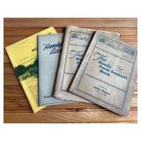 (4) John Deere Handy Farm Account Books
