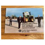 1974 John Deere 7020 + 7520 Tractor Sales Literature