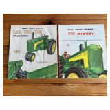 (2) John Deere Tractor Sales Literature