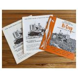 (3) John Deere Sales Literature - Reproduction