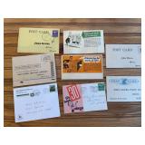 (8) John Deere Postcards