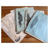(24) John Deere Plow Co. Invoices/Receipts