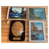 (4) Advertising Pictures + Thermometers