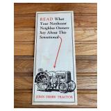John Deere 15-27 Tractor Sales Literature