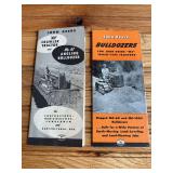 (2) John Deeere Crawler Sales Literature