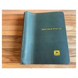 1983 John Deere Agricultural Price Lists Binder