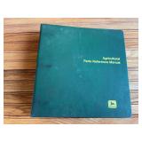 1982 John Deere Agricultural Parts Reference Manual Binder