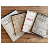 (4) John Deere Order Blank Books