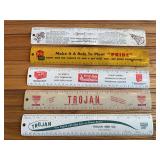 (5) Steel Rulers