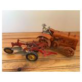 (2) 1/16 MM Plow + AC Tractor