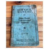 John Deere Tractors + Engines Service Manual