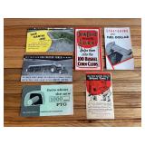 (6) John Deere Sales Literature