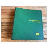 1969 John Deere Agricultural Implement Service Bulletins Binder