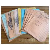 (12) Deere & Webber Invoices/Receipts