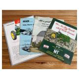 (4) John Deere Tractor Sales Literature