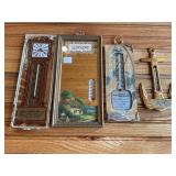 (4) John Deere Thermometers