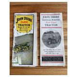 (2) John Deere 15-27 + GP Tractor Sales Literature