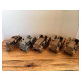 (5) John Deere Tractor Banks