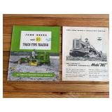 (2) John Deere MC Crawler Sales Literature
