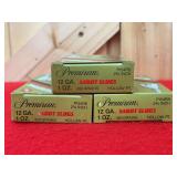 3 Boxes (15 Rounds) Federal Premium 12 Gauge HP Sabot Slugs