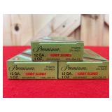 3 Boxes (15 Rounds) Federal Premium 12 Gauge HP Sabot Slugs