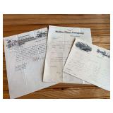 (3) Moline Plow Co. + Garnaas Bros Letters